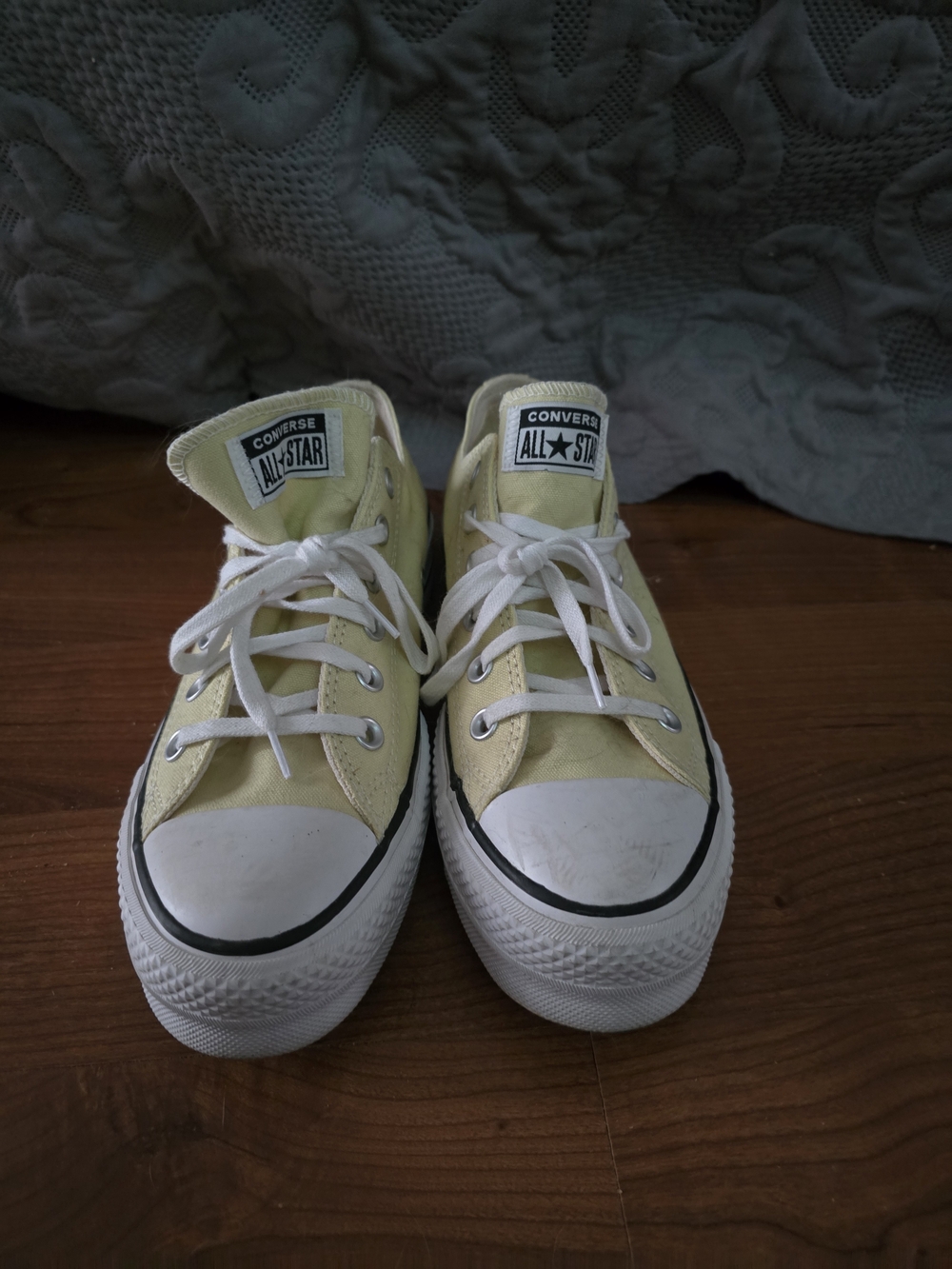 Size 9 - Converse Chuck Taylor All Star Lift Double Stack Low Lemon Slushy